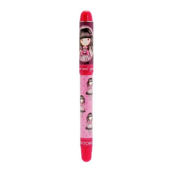 Ružové guľôčkové pero s náplňami Santoro London Sugar and Spice