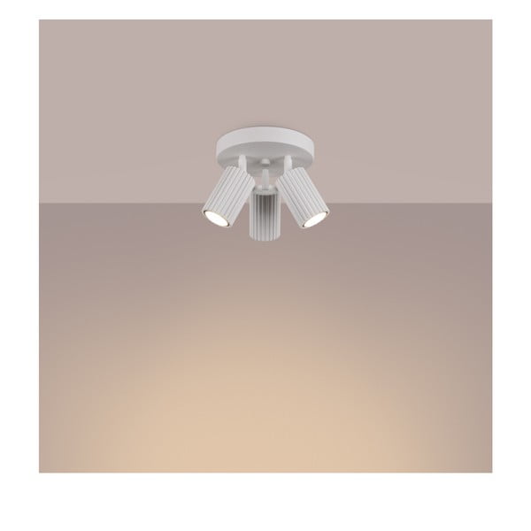 Biele bodové svietidlo Gleam – Sollux-image-2