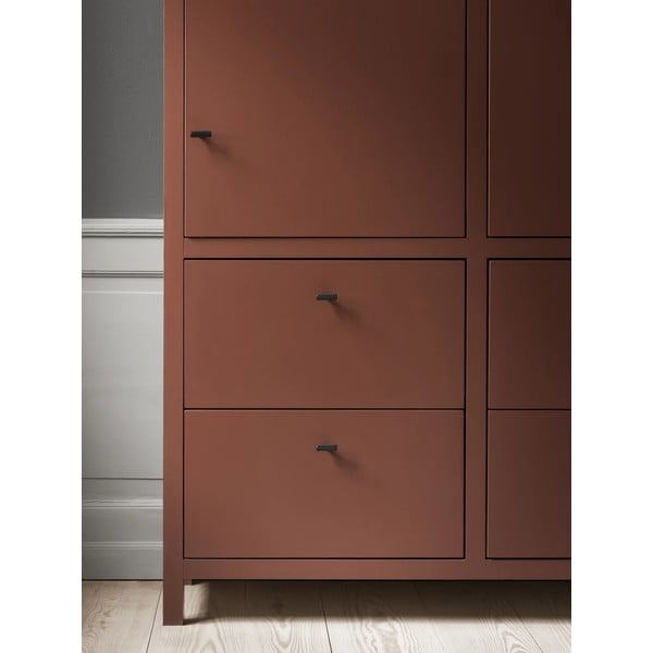 Sivé nástenné kovové háčiky v súprave 2 ks Rof – Blomus-image-3