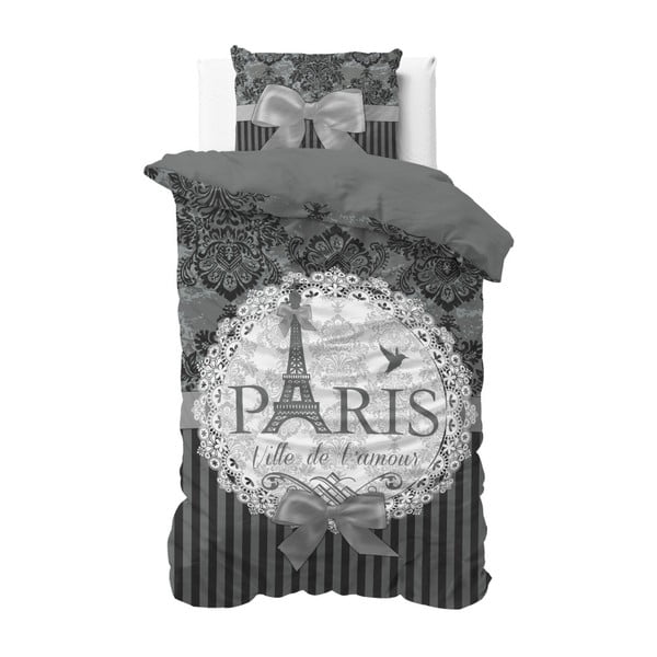 Bavlnené obliečky na jednolôžko Sleeptime Paris, 140 × 220 cm