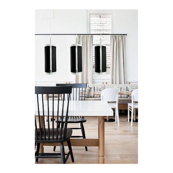 Čierne závesné svietidlo Vivorum Zip Star Large-image-2