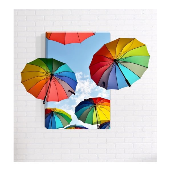 Nástenný 3D obraz Mosticx Rainbows, 40 x 60 cm