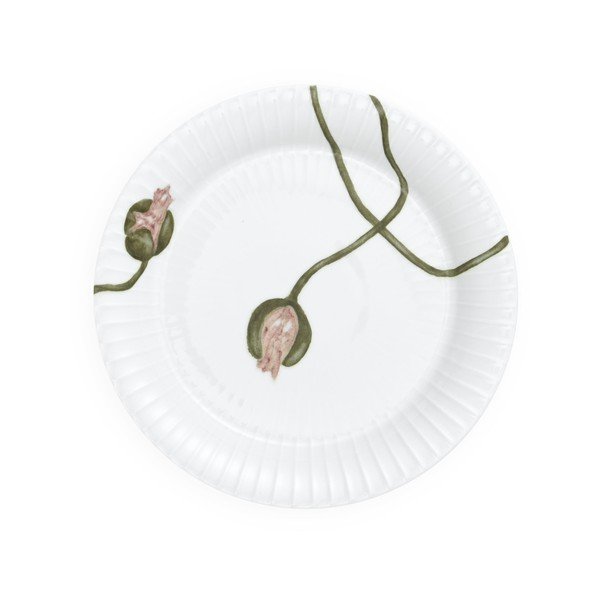 Biely porcelánový tanier Kähler Design Hammershøi Poppy, ø 19 cm-image-2