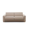 Béžová rozkladacia pohovka 224 cm Anley – Kave Home