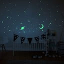 Svietiace samolepky na stenu Ambiance Moon and Planets