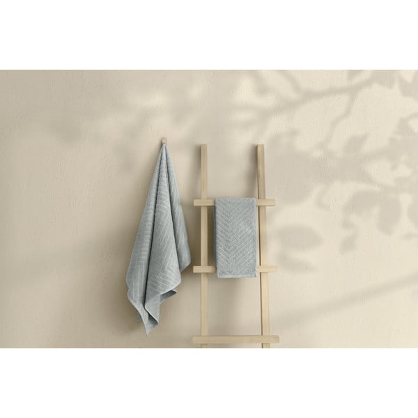 Svetlosivé froté bavlnené uteráky a osušky v súprave 2 ks – Foutastic-image-1