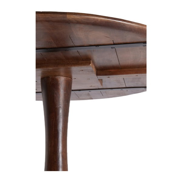 Hnedý okrúhly jedálenský stôl ø 150 cm Apulia – Light & Living-image-2