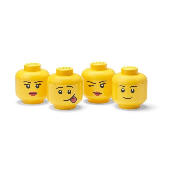 Plastové detské úložné boxy v súprave 4 ks Multi-Pack - LEGO®-image-2