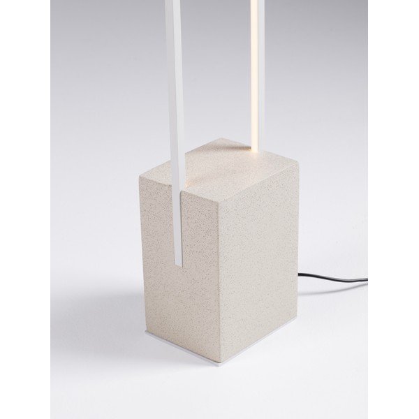Biela LED stojacia lampa (výška  161 cm) Lithos – Nova Luce-image-2