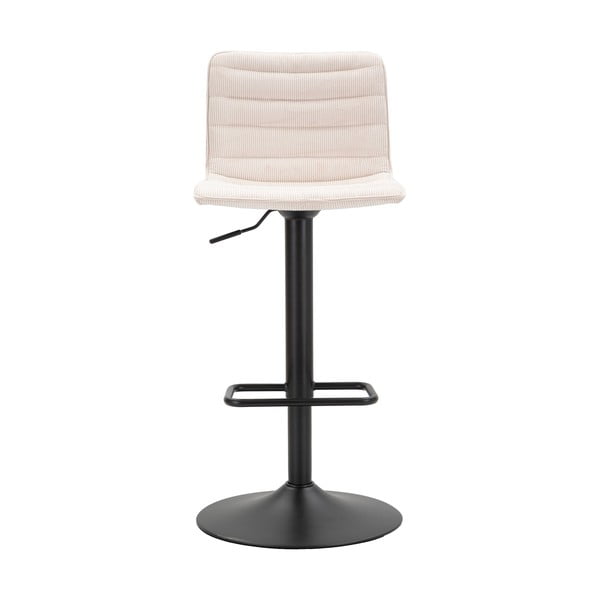 Bielo-čierna barová stolička s nastaviteľnou výškou (výška sedadla 61 cm) Malia – Mauro Ferretti-image-2
