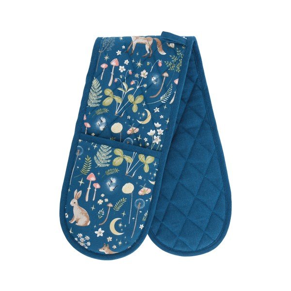 Bavlnená dvojitá kuchynská chňapka Enchanted Twilight Animals – Catherine Lansfield