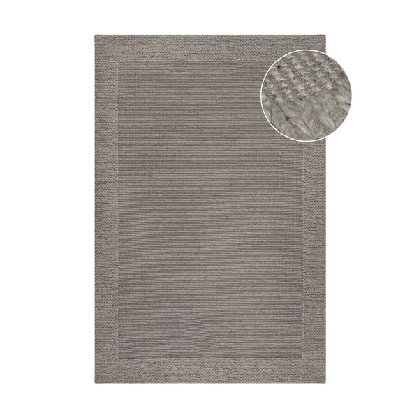 Sivý vlnený koberec 160x230 cm Rue – Flair Rugs