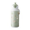 Svetlozelená plastová detská fľaša 400 ml Little Farm by Little Dutch – Mepal