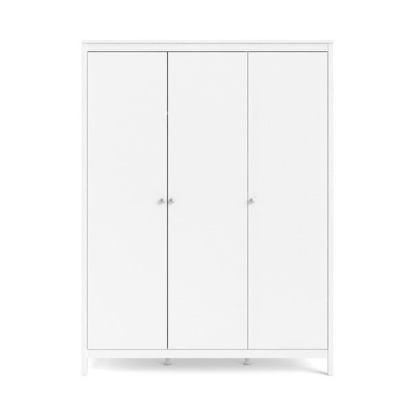 Biela šatníková skriňa 150x199 cm Madrid – Tvilum-image-2