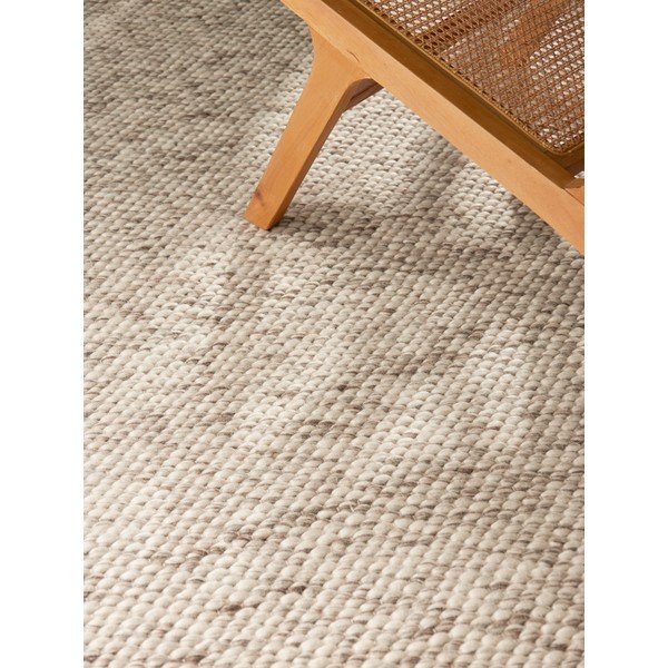 Béžový/v prírodnej farbe ručne tkaný vlnený koberec 140x200 cm Lyon Beans – Elle Decoration-image-2