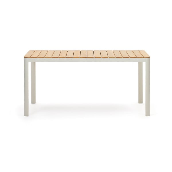Hliníkový záhradný jedálenský stôl 90x163 cm Bona – Kave Home
