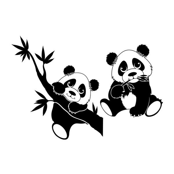 Samolepka Fanastick Pandas-image-1
