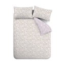 Bavlnené obliečky na dvojlôžko v levanduľovej a béžovej farbe 200x200 cm Ditsy Floral – Bianca