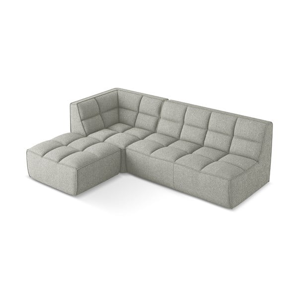 Svetlosivá modulárna rohová pohovka (variabilná) Kalai – Makamii-image-4
