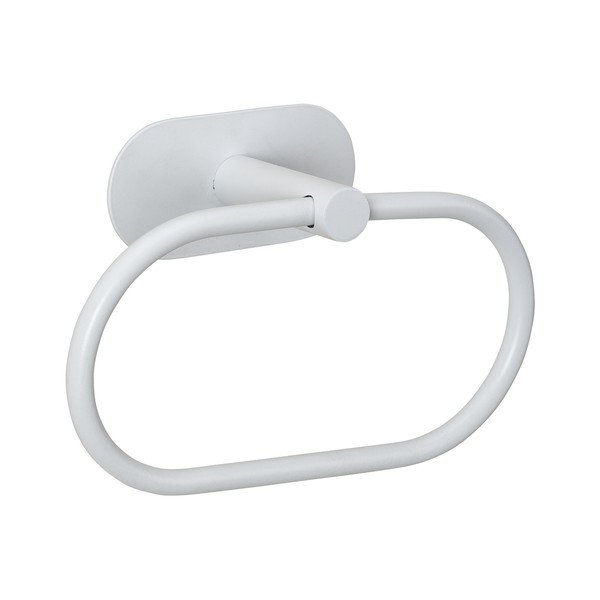 Biely samodržiaci držiak na uteráky z nehrdzavejúcej ocele Orea – Wenko-image-4