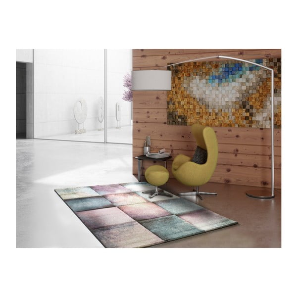 Koberec Universal Pinky Squaro Multi, 140 × 200 cm-image-1