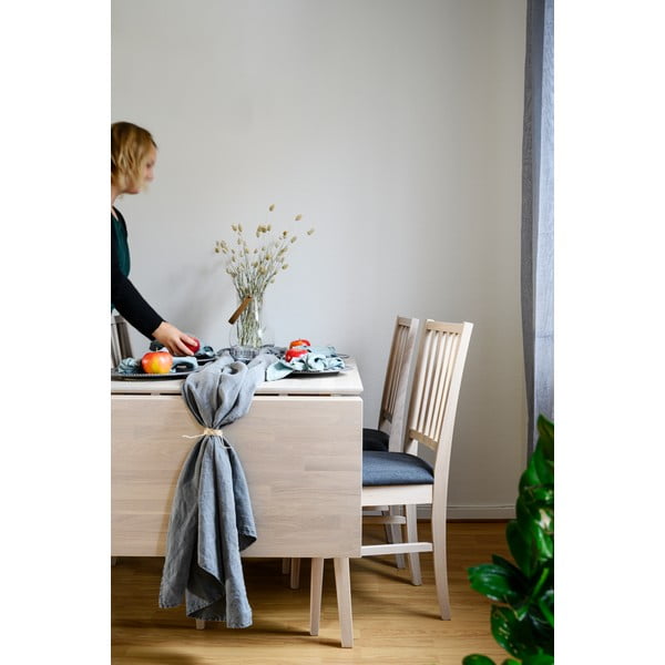 Matne lakovaný sklápací dubový jedálenský stôl Rowico Mimi, 120 x 80 cm-image-2