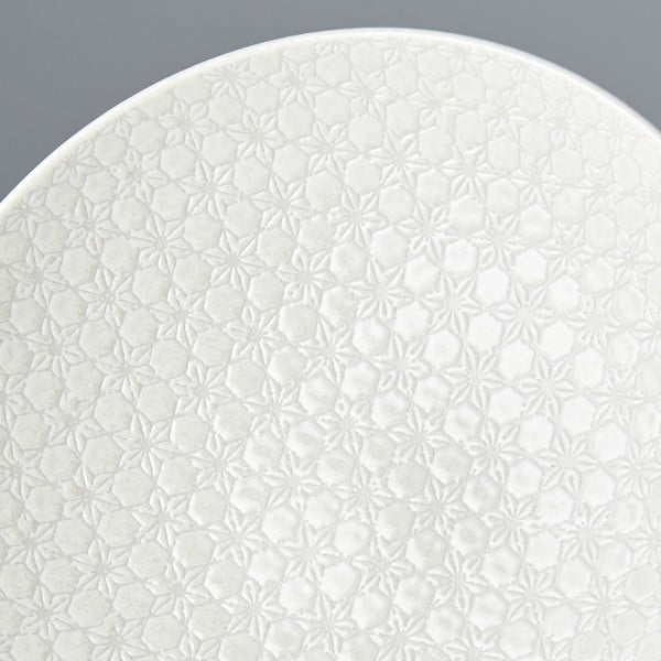 Biela keramická servírovacia misa Mij Star, ø 28 cm-image-4