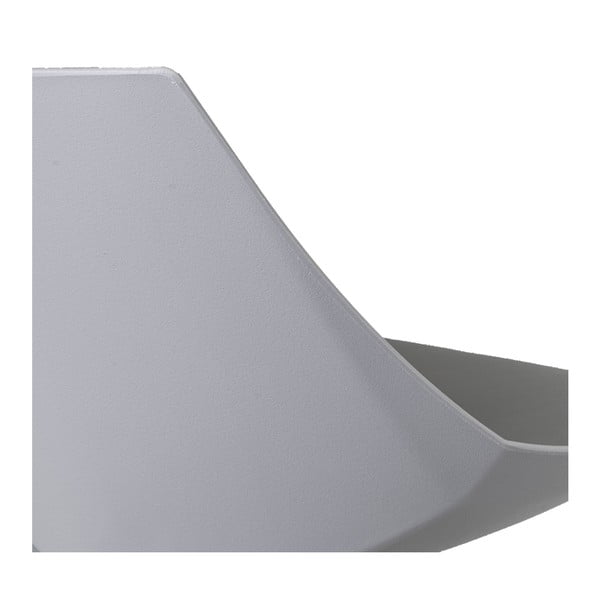 Sivé barové stoličky s nastaviteľnou výškou z imitácie kože v súprave 2 ks (výška sedadla 56,5 cm) – Casa Selección-image-4