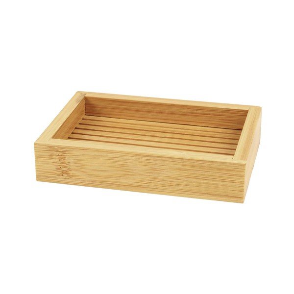 Bambusová nádobka na mydlo v prírodnej farbe Hanoi – douceur d'intérieur