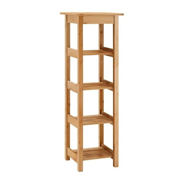 Vysoká knižnica z masívneho borovicového dreva Støraa Trine-image-1