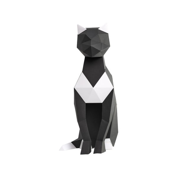 Kreatívna súprava na skladanie z papiera Papertime Čierna Mačka