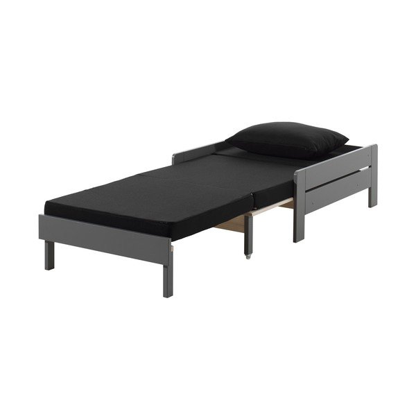 Čierne/sivé detské kresielko Pino - Vipack-image-2