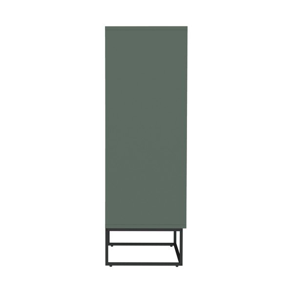 Sivozelená vysoká komoda 60x127 cm Lipp - Tenzo-image-3
