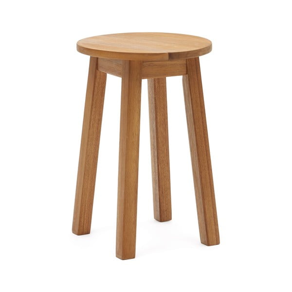 Stolička z masívu akácie v prírodnej farbe Amel – Kave Home