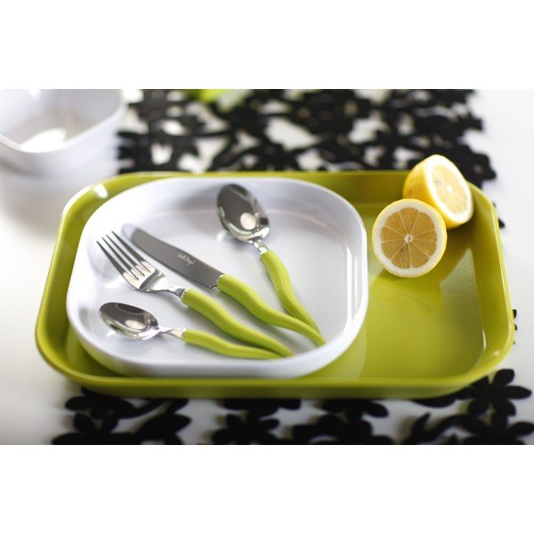 Príborová sada Tullio zelená, 24 ks-image-3