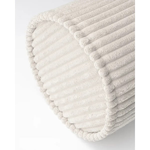 Krémový menčestrový detský pohovkový vankúš Roll – Wigiwama-image-3