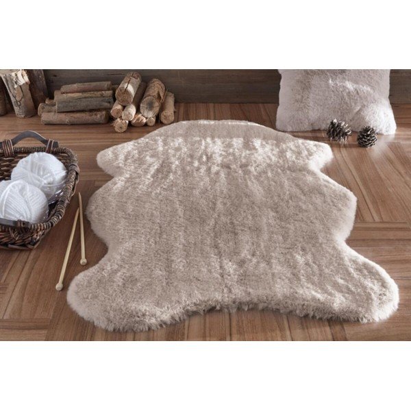 Svetlohnedá syntetická kožušina 80x150 cm Pelush Mink – Mila Home-image-1