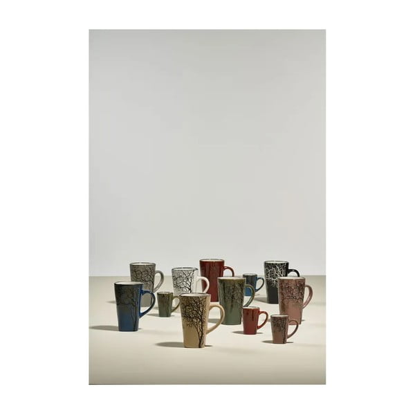 Zelený hrnček z kameniny 350 ml Hela – Villa Collection-image-1