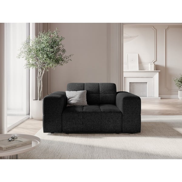 Antracitové kreslo Chicago – Cosmopolitan Design-image-1