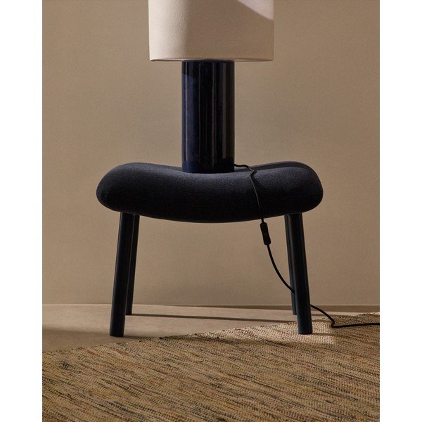 Tmavomodrá podnožka Inari – Kave Home-image-3