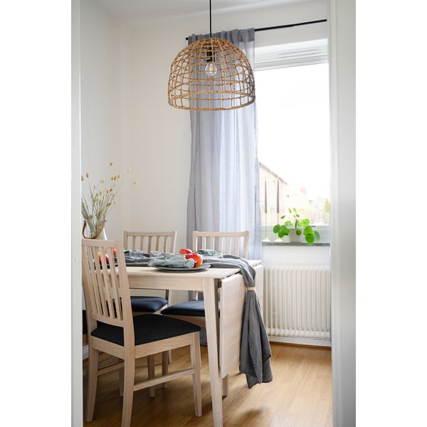 Matne lakovaný sklápací dubový jedálenský stôl Rowico Mimi, 120 x 80 cm-image-3