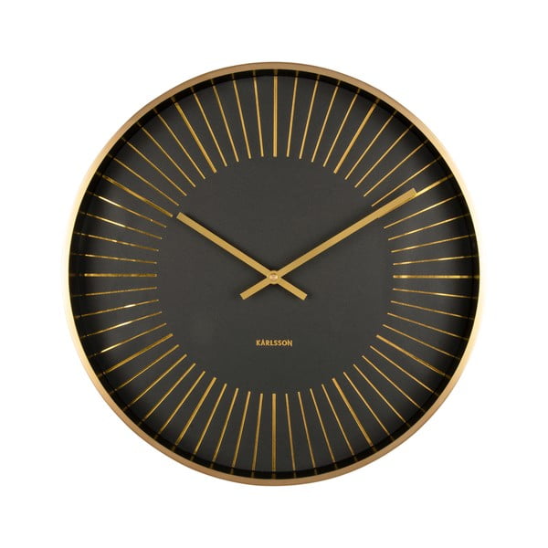 Nástenné hodiny ø 40 cm Gold Lines – Karlsson