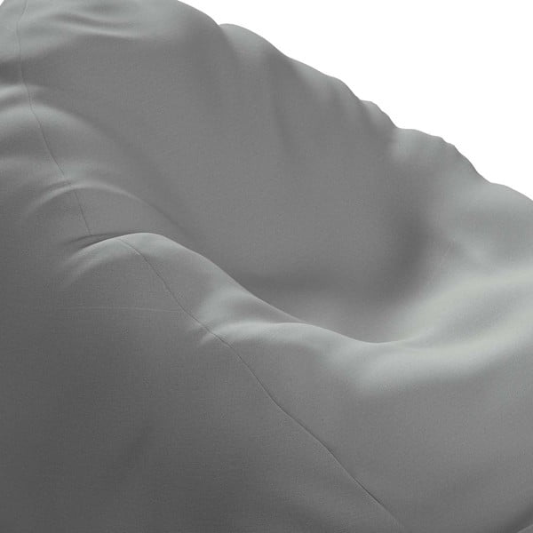 Sivý sedací vak Happiness - Yellow Tipi-image-1