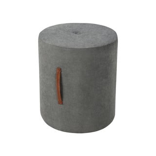 Tmavosivý puf Kooko Home Motion, ø 40 cm