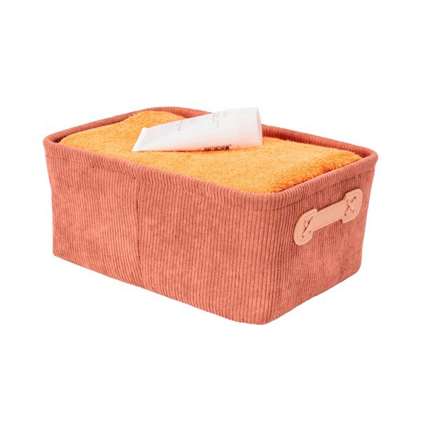 Ružový úložný box Wenko Anela, 28 x 12 cm-image-2