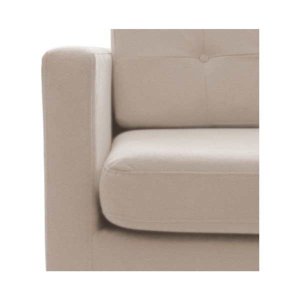 Béžová rohová pohovka Vivonita Johan, ľavý roh-image-3