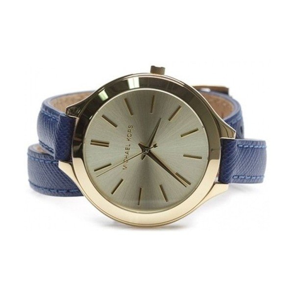 Hodinky s koženým remienkom Michael Kors MK2286-image-1