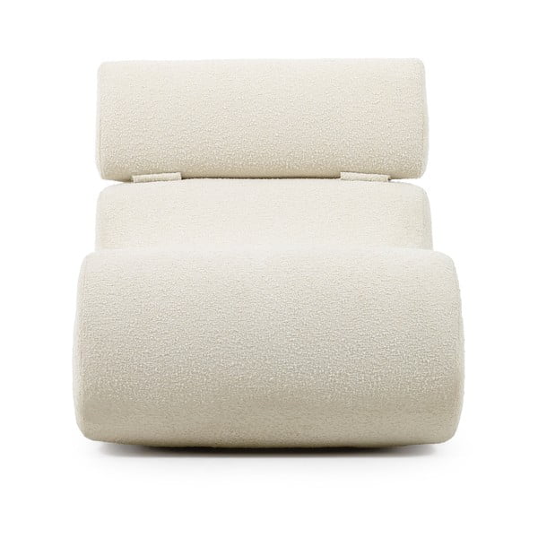 Krémovobiele kreslo Kave Home Club-image-2