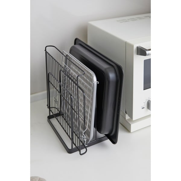 Čierny kovový organizér Yamazaki Tower-image-4