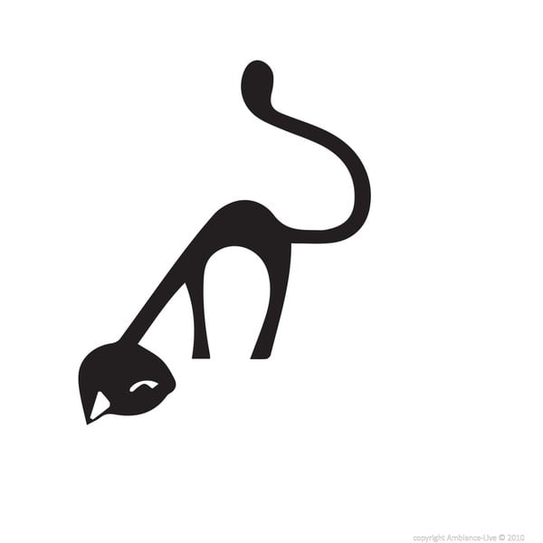 Samolepka Ambiance Funny Cat-image-1